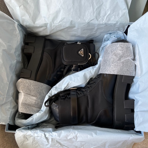 Prada Monolith Boots - Picture 5 of 15